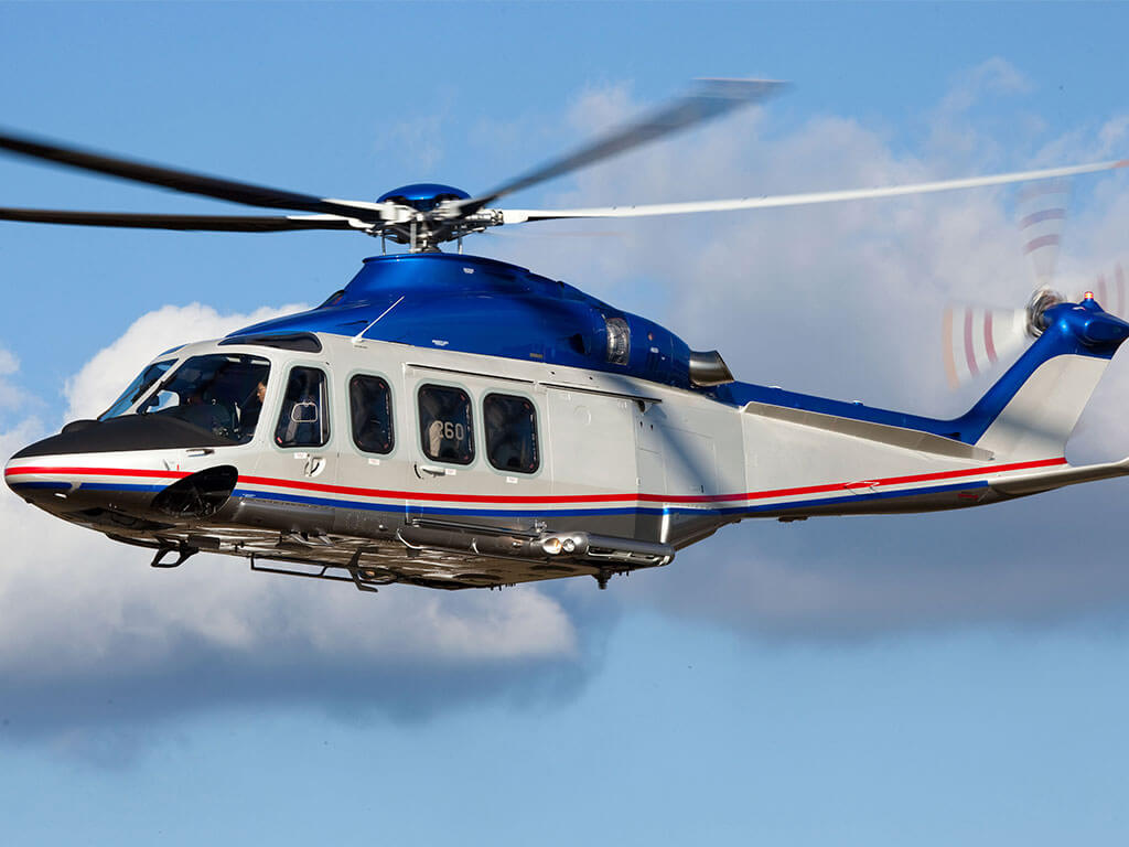 AW139 is twin-engine multipurpose helicopter